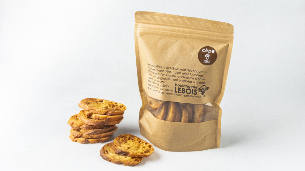 セップ ラスク
セップ茸風味は、きのこの旨みを思わせる香ばしさとほんのり塩味が効いた大人の仕上がり。
