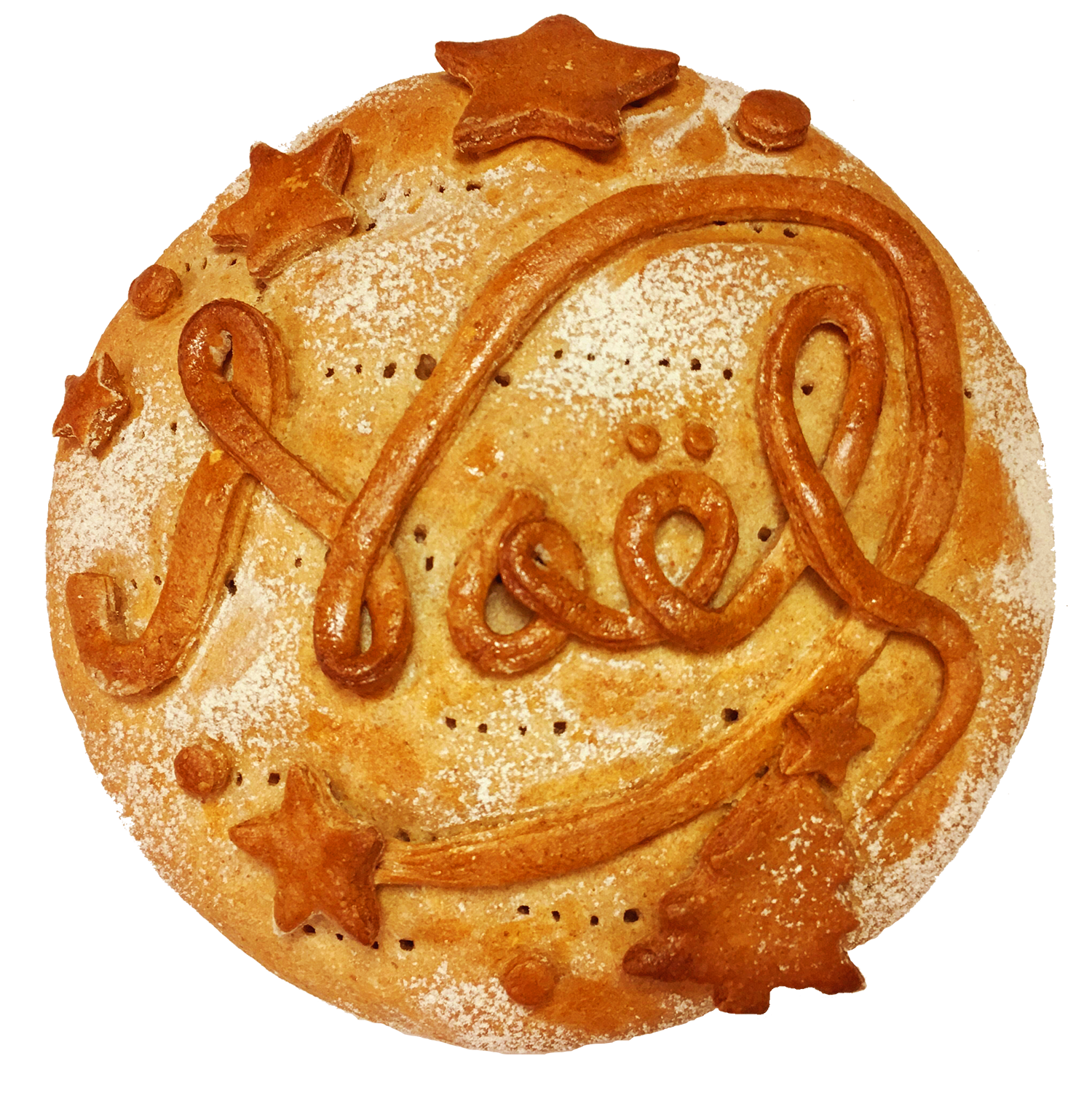 ルボワのクリスマスパンシュープリーズ(飾りパンのサンドウィッチ)